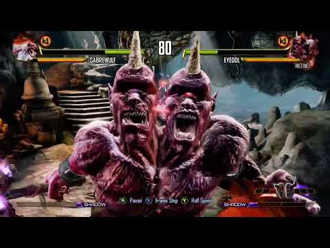 KILLER INSTINCT-SABERWOLF VS EYEDOL-SUPERFIGHT