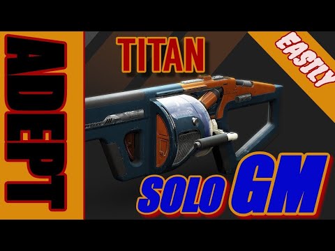 TITANS ! - EASILY SOLO FARM WENDIGO GL 3 (ADEPT) Solo GM/Grandmaster Nightfall (PLATINUM) Destiny 2
