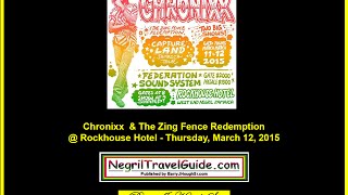 preview picture of video 'Chronixx & Zing Fence Redemption @ Rockhouse Hotel - Thursday, March 12, 2015'