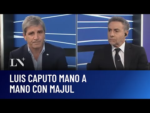 "La dolarización está descartada": Luis Caputo, mano a mano con Luis Majul en La Cornisa