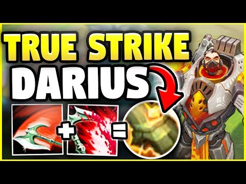 THIS NEW KEYSTONE MAKES DARIUS 100% BROKEN! UNLIMITED TRUE DAMAGE WITH Q AND W!