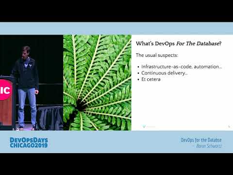 DevOpsDays Chicago 2019 - Baron Schwartz - Bringing DevOps To The Database