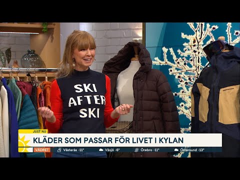 Kläderna som passar i kylan - Nyhetsmorgon (TV4)