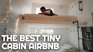 Incredible Tiny Home in the Forest | Tiny Cabin Getaway Airbnb Review | Tiny House Tour | Ontario