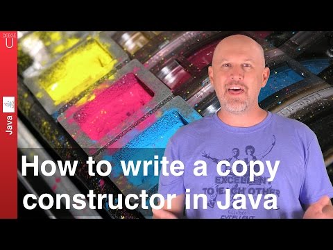 How to write a copy constructor in Java - 037