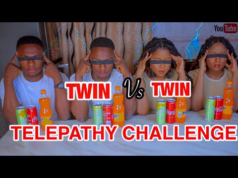 TWIN vs TWIN REAL TELEPATHY TEST (DOUBLEDSTWINS vs ABUTWINS)