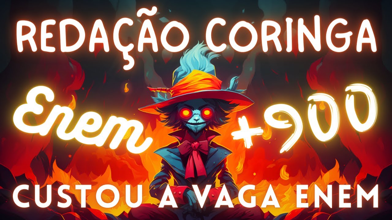 Não leve UMA Redação Coringa para o ENEM - CUIDADO