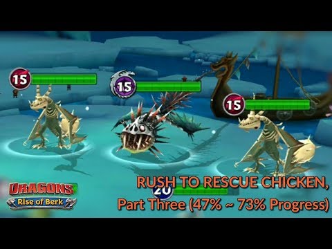 New Gauntlet Event: RUSH TO RESCUE CHICKEN, Part Three | Dragons: Rise of Berk