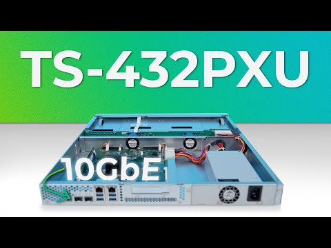 Almacenamiento de alta velocidad con 10GbE SFP+ y 2.5GbE - QNAP TS-432PXU