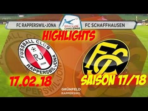 Fc  Rapperswil - Jona vs Fc Schafhausen (17.02.18)