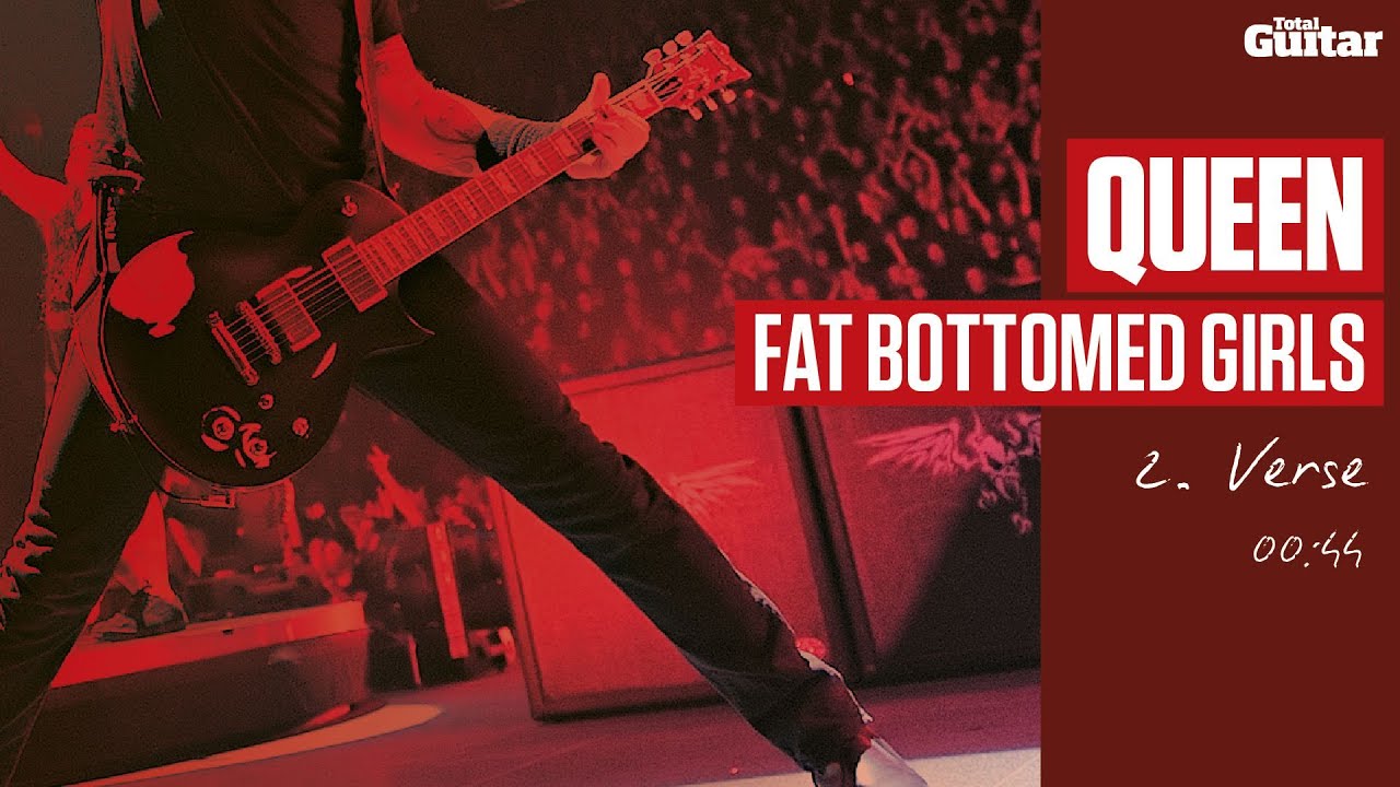 Guitar Lesson: Queen 'Fat Bottomed Girls' -- Part Two -- Verse (TG216) - YouTube