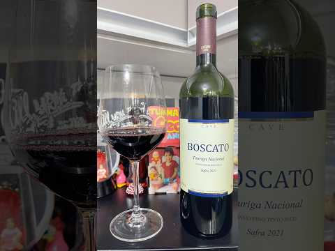 Vinho 🍷 Boscato Cave - Uva 🍇 Touriga Nacional 2021 - V/V 12,5% Brasil #wine #vinho #brasil
