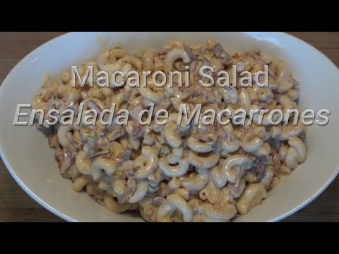 Puerto Rican Macaroni Salad Recipe - Receta de Ensalada de Macarrones/Coditos [Episode 363]
