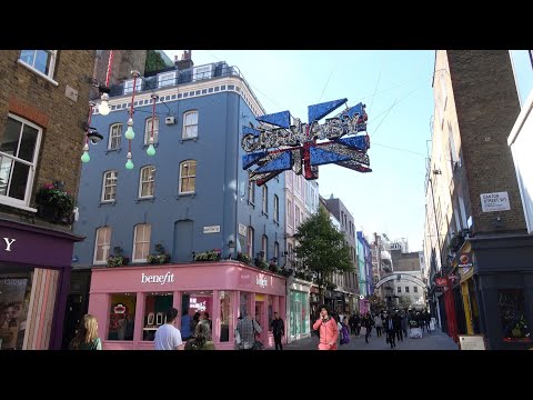 CARNABY STREET: EPICENTER OF 1960'S SWINGING LONDON! (4K)