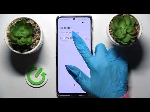 How to Record Sounds – Use Voice Recorder App on HUAWEI P50 Pocket