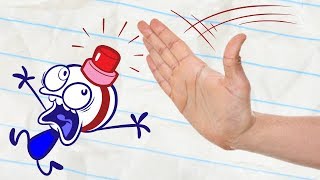 Pencilmate Pushes All the Wrong Buttons -in- STOP THE PRESSES - Pencilmation Cartoons