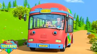 Wheels on the Bus Song, Nursery Rhyme for Kids