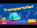 Kids vocabulary - Transportation - Learn English for kids - English educational video