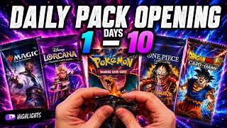 Daily Pack Opening: Days 1-10 Compilation