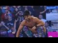 WWE SmackDown 1/6/12 Justin Gabriel Saves Hornswoggle & Attacks Health Slater