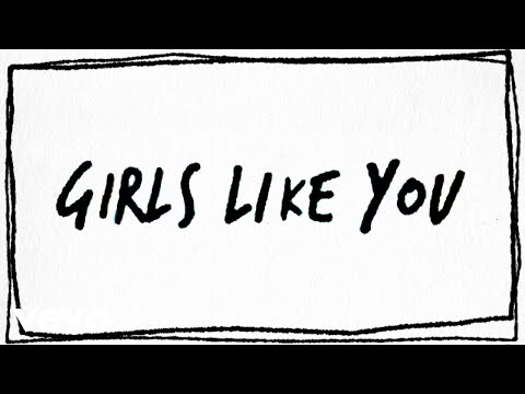 Maroon 5 - Girls Like You ft. Cardi B (Lyric Video)