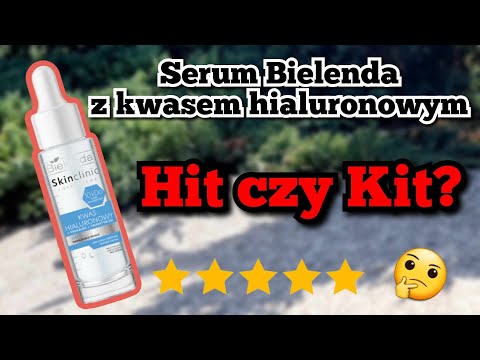 IDEALNIE NAWILŻAJĄCE SERUM DO TWARZY? Serum Bielenda  z kwasem hialuronowym RECENZJA