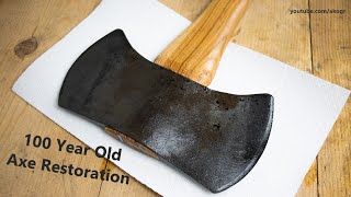RESTORING 100 YEAR OLD CRUISER AXE