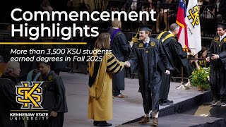 Celebrating the Kennesaw State Fall 2025 Graduates