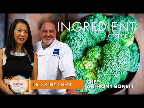Easy Broccoli Cheddar Quiche | Chef Anthony Bonett | Cooking for Baby & Me
