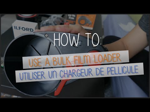 How to use a Daylight Bulk Film Loader (35mm) ?