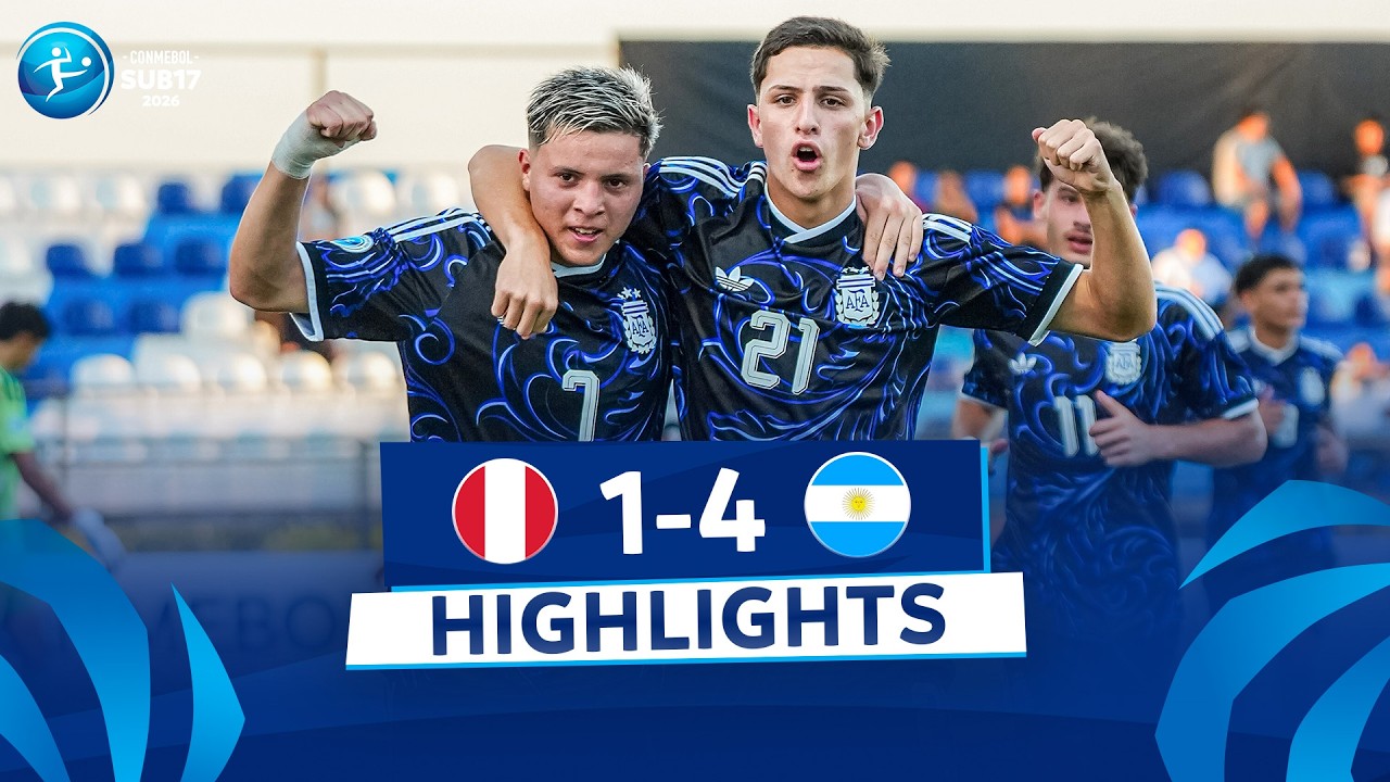 Peru U17 vs Argentina U17 Highlights