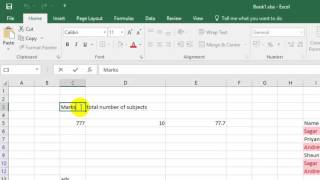 How to go to next line in cell in Microsoft excel