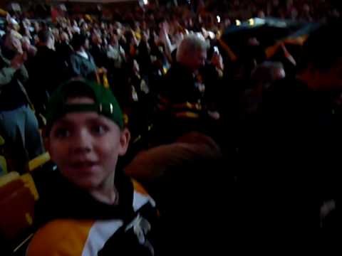 Bruins/Sabres 4/19/10 ECQF Gm 3 Pre game festivities