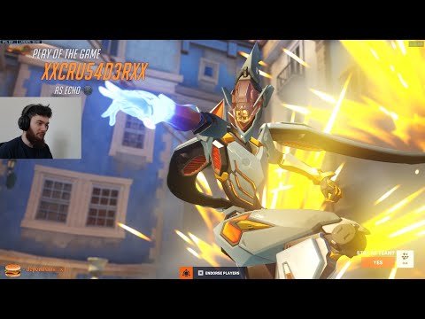 What the DPS Main can do with ECHO - DAFRAN ECHO OVERWATCH 2 GAMEPLAY SEASON 11