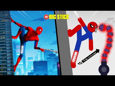 Ultimate Epic Falls - Stickman Dismounting Funny Moments