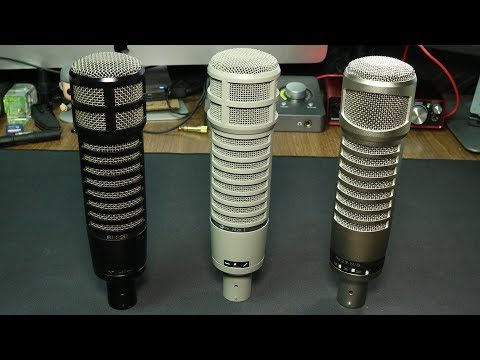 Electro Voice RE320 vs RE20 vs RE27 N/D Comparison (Versus Series)