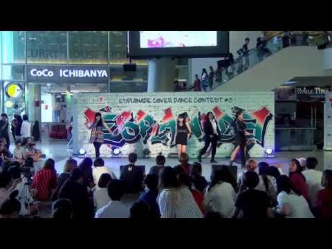 160828 [Wide] 2BLACK1 cover 2NE1 - Are you Ready? (CL) + I LOVE YOU @ Esplanade#3 (Audition)