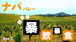 Napa Valley Vlog | ナパバレーでコロナの鬱憤吹き飛ばせ！超豪華な暴飲暴食旅の序章【リッジ・ヴィンヤーズ＆おしゃれホテル】ワイン10種類を一度に飲み比べも