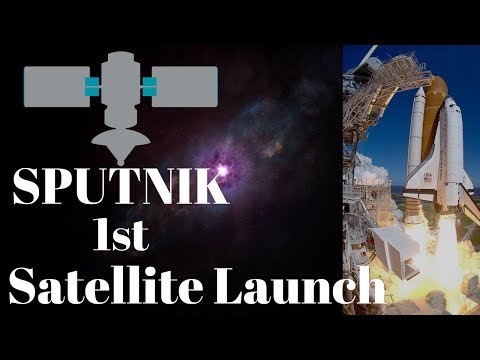First Satellite Launch- Sputnik | The 1st Artificial Earth Satellite-Sputnik | Rare Video