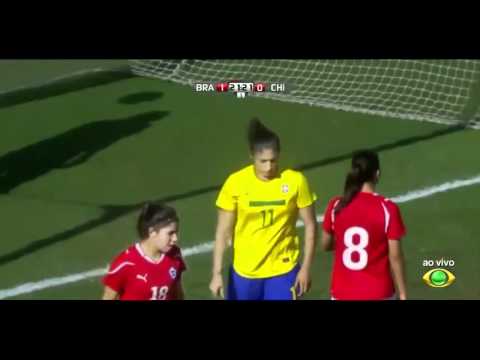 Brasil 4x0 Chile - Torneio Internacional Cidade de...