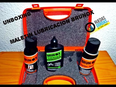 Unboxing MTB: Maletin Lubricantes Brunox
