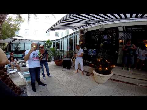 Oliver Martin Sax, Miami Beach, FL, with DJ Mr. Mike, Astor Hotel, Winter Music Conference 2014 (22)