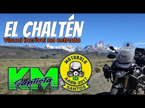 El Chaltén, visual incrível da montanha Fitz Roy muito antes de chegar.