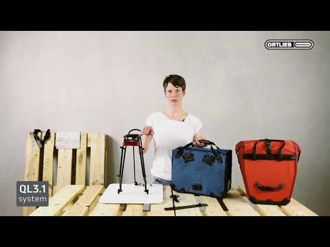 QL2.1 vs. QL3.1 - How do I attach ORTLIEB bags to a bicycle?