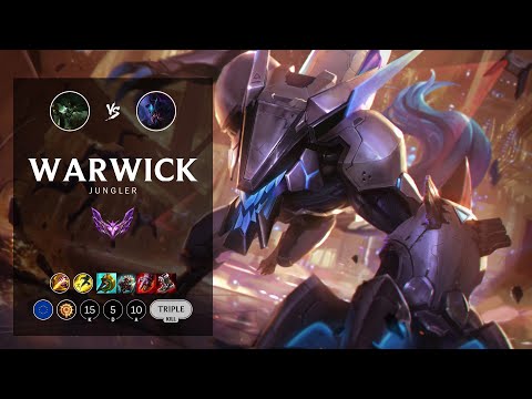Warwick Jungle vs Rek'Sai - EUW Master Patch 12.10