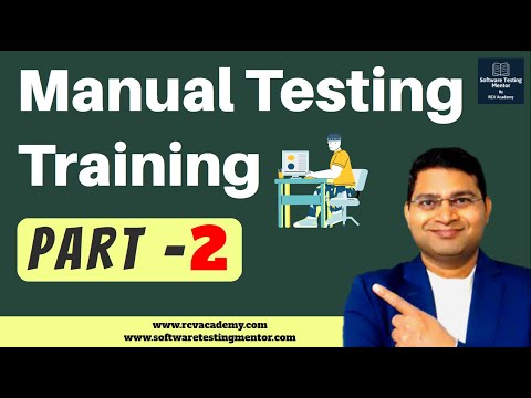 Manual Software Testing Training Part 1 Manual Testing Free Course