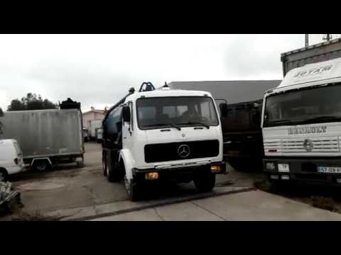 Britannia Export - RECENTLY SOLD: Left hand drive Mercedes Benz 2224 V8 6X4 vacuum tanker.
