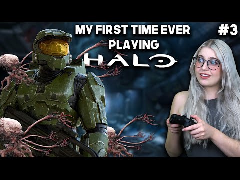 My First Time Ever Playing Halo | Halo: Combat Evolved | Flood | 343 Guilty Spark