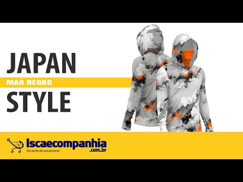 Vídeo Camiseta Mar Negro 30200 X-Protection 360 Sublimada - Japan Style