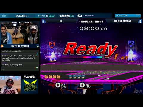 Master Hand Monthly (July 2018) - RiK (Fox) vs. 3rd | Mr. Postman (Marth) - SSBM - W. Semis